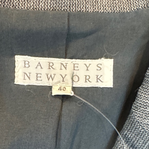 Barneys New York Gray Blazer wool blend - Picture 9 of 10